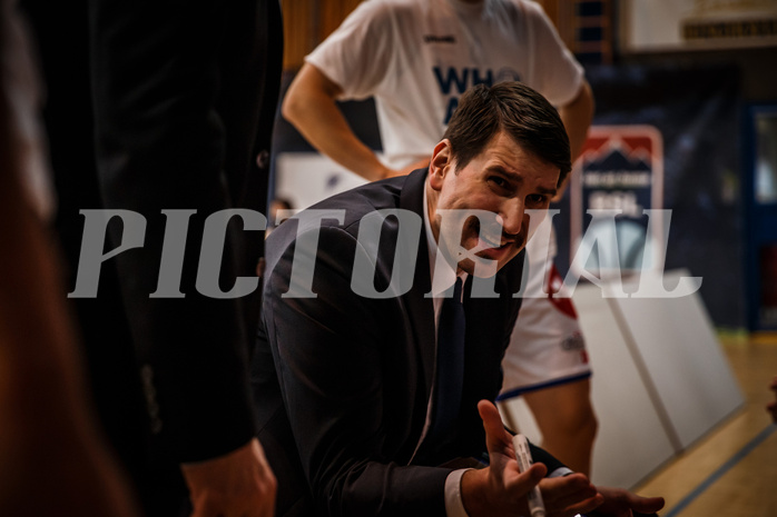 Basketball, bet-at-home Basketball Superliga 2020/21, Halbfinale Spiel 2, Oberwart Gunners, Gmunden Swans, Horst Leitner (Coach)