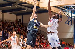 Basketball ABL 2015/16 Grunddurchgang 13.Runde Oberwart Gunners vs. Traiskirchen Lions
