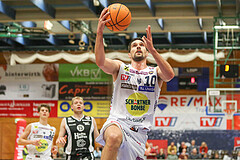 Basketball Superliga 2023/24, Grunddurchgang 18.Runde Gmunden Swans vs. Kapfenberg Bulls