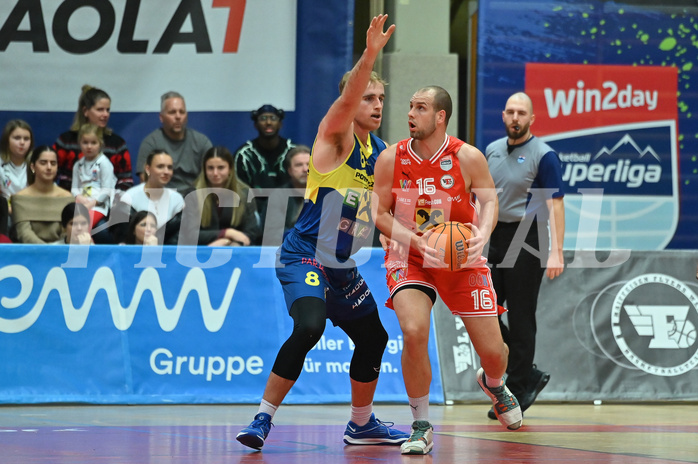 Basketball, Superliga 2024/25, Grunddurchgang 14.Runde, Flyers Wels vs. UBSC Graz,
