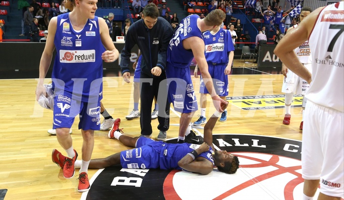 Basketball ABL 2015/16 Grunddurchgang 34.Runde BC Vienna vs. Oberwart Gunners