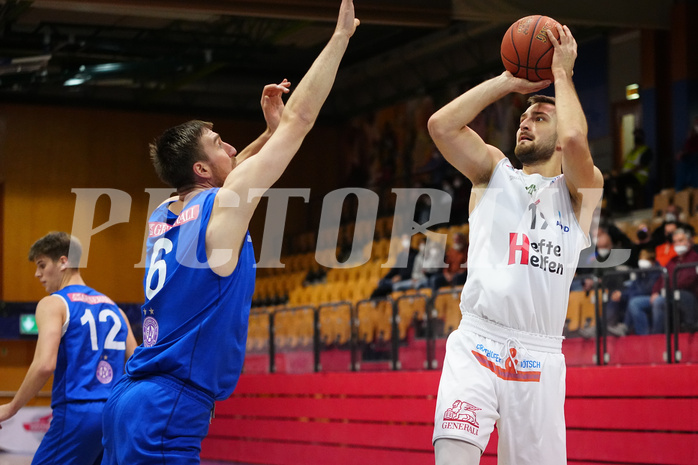 Basketball Superliga 2021/22, Grundduchgang 8.Runde , Kapfenberg Bulls vs. Timberwolves


