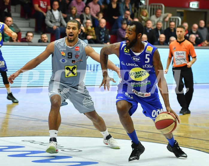 Basketball ABL 2016/17, Grunddurchgang 20.Runde WBC Wels vs. Gmunden Swans