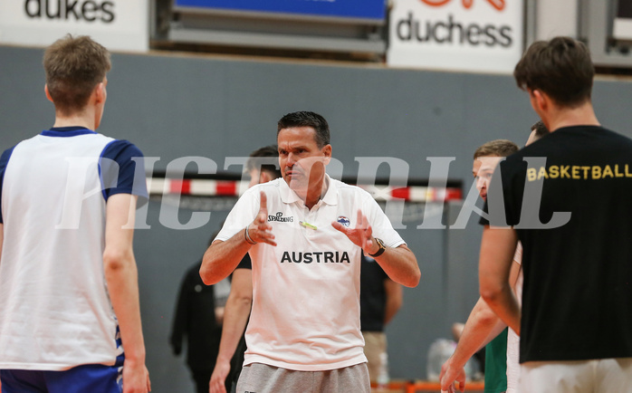 Basketball Nationalteam MU19 2022, Kadersichtung  vs. 


