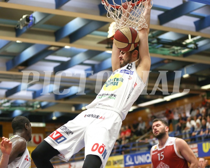 Basketball ABL 2017/18, Playoff VF Spiel 1 Gmunden Swans vs. Traiskirchen Lions


