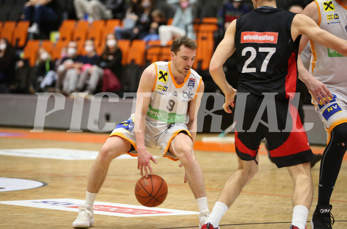 Basketball Superliga 2021/22, Grunddurchgang 12.Runde Klosterneuburg Dukes vs. BC Vienna