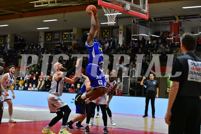 Basketball Superliga 2021/22, Grunddurchgang. 10.Runde Flyers Wels vs. Swans Gmunden