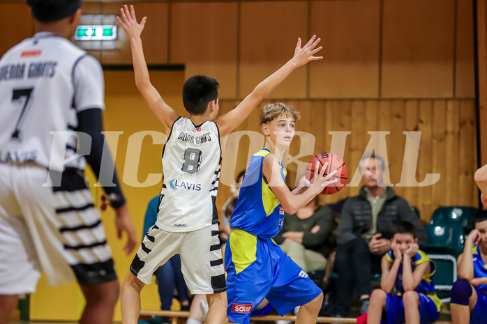 26.10.2024 Österreichischer Basketballverband 2024/25, SLMU14, Vienna Giants vs. SKN St. Pölten
