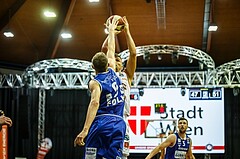 Basketball, Admiral Basketball Superliga 2019/20, Grunddurchgang 5.Runde, BC Vienna, Oberwart Gunners, Stjepan Stazic (7); Edi Patekar (9)