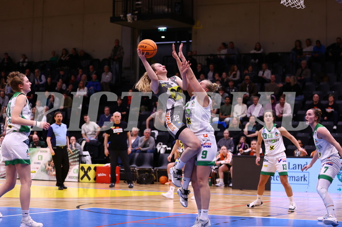 23.03.2024, Graz, Raiffeisen Sportpark, Basketball Damen Superliga 2023/24, Semifinale, Spiel 2, UBI Holding Graz - BK Raiffeisen Duchess Klosterneuburg,  