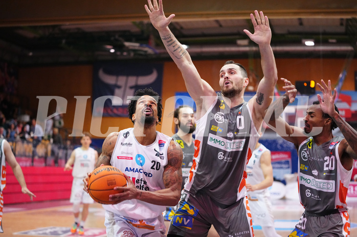 Win2day Basketball Superliga 2023/24,  Viertelfinale Spiel 2, Kapfenberg vs. Klosterneuburg


