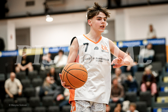 29.03.2025 Österreichischer Basketballverband 2024/25, SLMU16, Basket Dukes vs. KOS Celovec