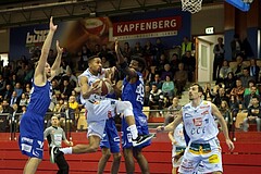 Basketball ABL 2015/16 Grunddurchgang 18.Runde Kapfenberg Bulls vs Oberwart Gunners