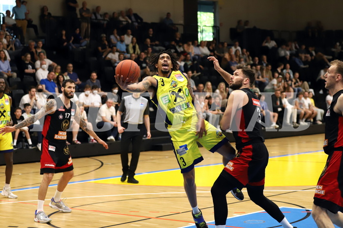 Basketball Superliga 2021/22, Playoffs, Halbfinale Spiel 2, UBSC Raiffeisen Graz vs BC GGMT Vienna