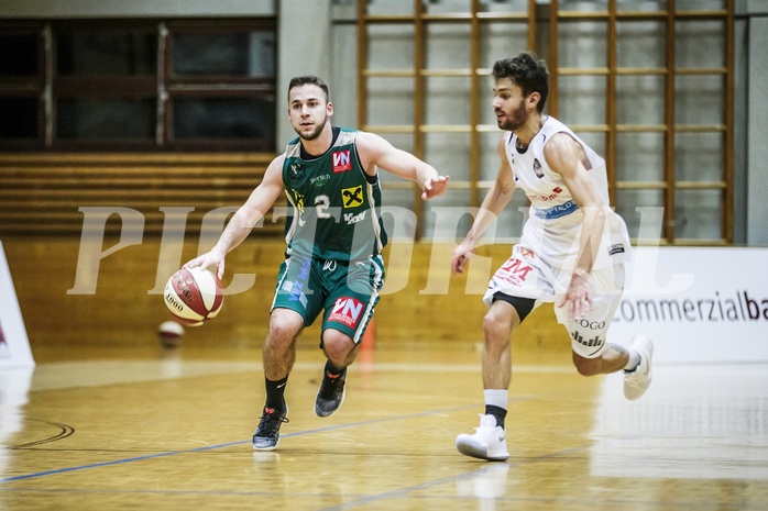 Basketball, ABL 2018/19, Basketball Cup 2.Runde, Mattersburg Rocks, Dornbirn Lions, Matic Pecek (2)