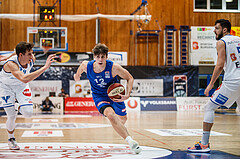 Basketball, bet-at-home Basketball Superliga 2020/21, Grunddurchgang 11. Runde, Oberwart Gunners, Vienna DC Timberwolves, Jakob Lohr (12)