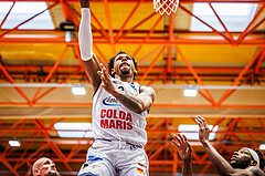 Basketball, win2day Basketball Superliga 2024/25, Playoffs Viertelfinale 2. Spiel
, BBC Nord Dragonz, Flyers Wels, Rayshawn Mart (3)