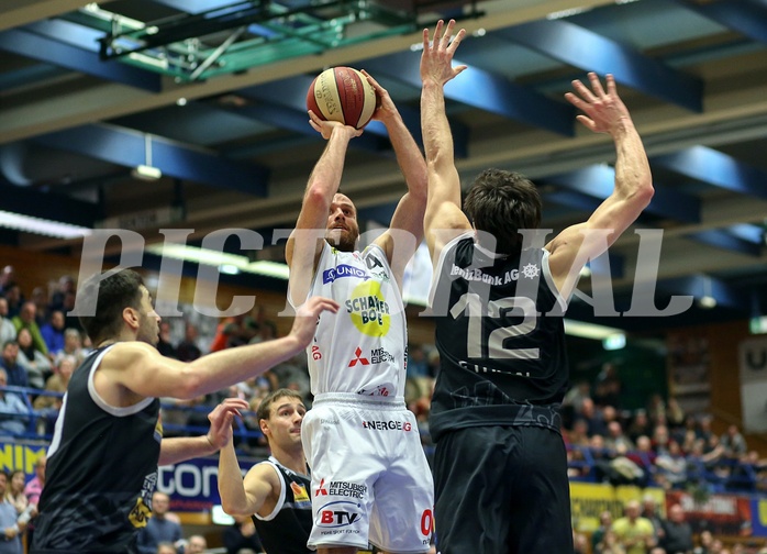 Basketball ABL 2017/18, Grunddurchgang 25.Runde Gmunden Swans vs. Traiskirchen Lions