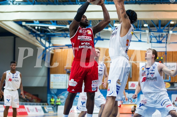 Basketball ABL 2015/16 Playoff Halbfinale Spiel 1 Oberwart Gunners vs. BC Vienna
