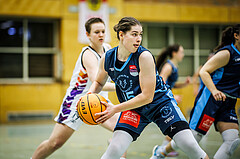 Basketball, Win2Day Basketball Damen Superliga 2023/24, Grunddurchgang 6.Runde, Vienna United, Vienna Timberwolves, Viktoria Trailovic (15)