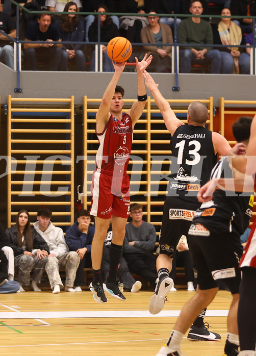 Basketball Zweite Liga 2024/25, Grunddurchgang 7.Runde Mistelbach Mustangs vs. Mattersburg Rocks