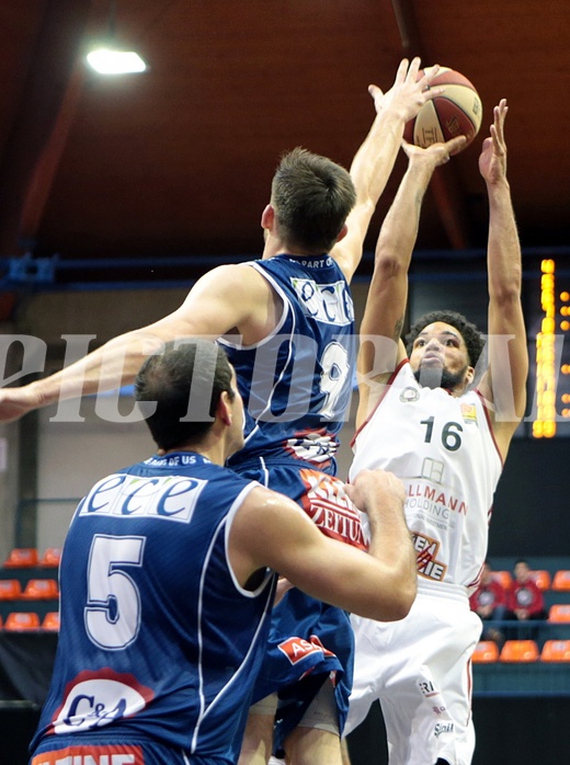 Basketball ABL 2015/16 Grunddurchgang 32.Runde BC Vienna vs Kapfenberg Bulls