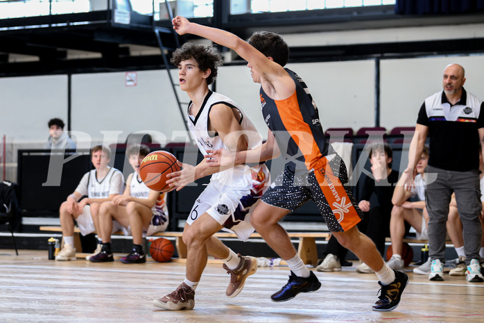 23.03.2025 Österreichischer Basketballverband 2024/25, SLMU16, Post SV Wien vs. Basket Dukes
