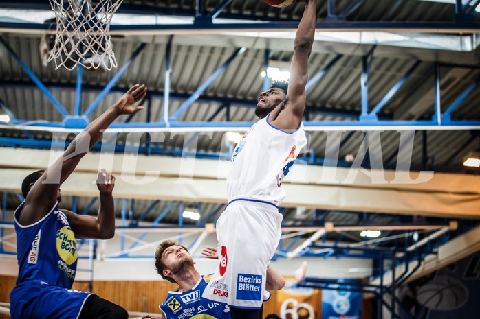 Basketball, ABL 2018/19, Grunddurchgang 35.Runde, Oberwart Gunners, Gmunden Swans, Dwane Miner (6)