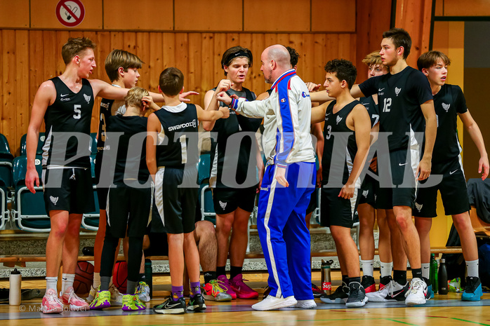 01.12.2024 Österreichischer Basketballverband 2024/25, SLMU16, Post SV Wien vs. Swarco Raiders