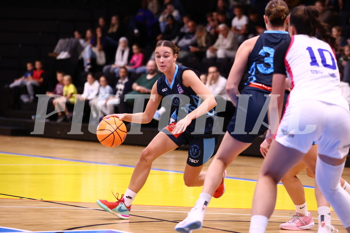 29.09.2024, Graz, Raiffeisen Sportpark, Basketball Damen Superliga 2024/25, Grunddurchgang, 1.Runde, UBSC-DBBC Graz - Vienna Timberwolves,  
