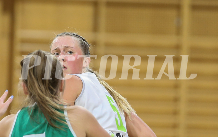 Basketball Damen Superliga 2021/22, Grunddurchgang 1.Runde Basket Flames vs. KOS Celovec