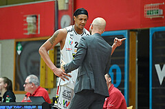 Basketball, Superliga 2023/24, Grunddurchgang 22. Runde, Flyers Wels vs. Vienna Timberwolves,