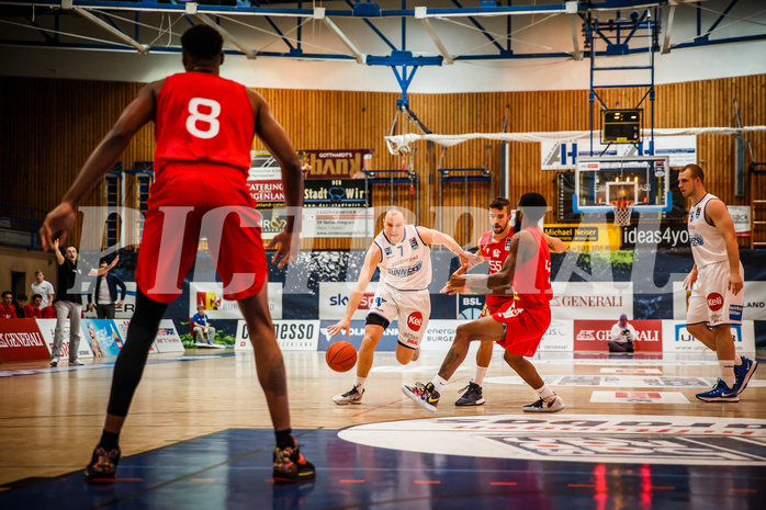 Basketball, Basketball Austria Cup 2021/22, Achtelfinale, Oberwart Gunners, Traiskirchen Lions, 