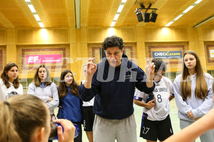 Basketball Damen Superliga 2022/23, Grunddurchgang 6.Runde Vienna United vs. Basket Flames