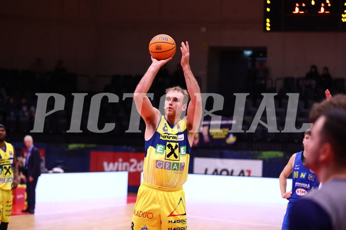 15.11.2024, Graz, Raiffeisen Sportpark Graz, Basketball Superliga 2024/25, Grunddurchgang, Runde 9, UBSC Raiffeisen Graz - SKN St. Pölten