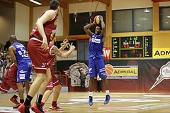 Basketball ABL 2015/16 Grunddurchgang 23.Runde Traiskirchen Lions vs. Oberwart Gunners 