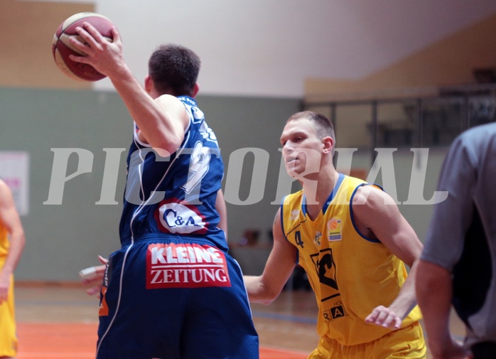 Basketball ABL 2015/16 Grunddurchgang 17.Runde UBSC Graz vs Kapfenberg Bulls