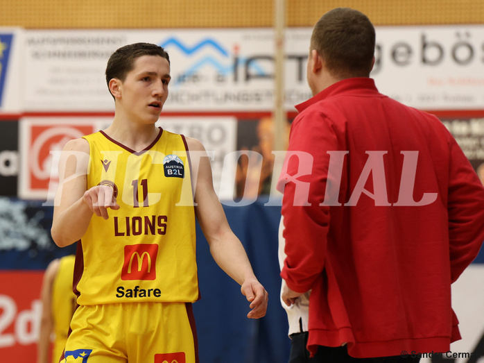 Basketball Zweite Liga 2024/25, Grunddurchgang 14.Runde Traiskirchen Lions NextGen vs. Mattersburg Rocks



