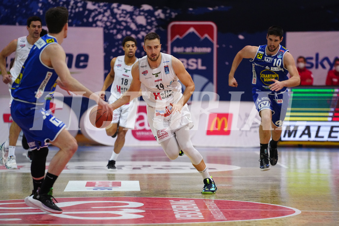 Basketball Superliga 2021/22, Grundduchgang 14.Runde , Kapfenberg vs.Gmunden


