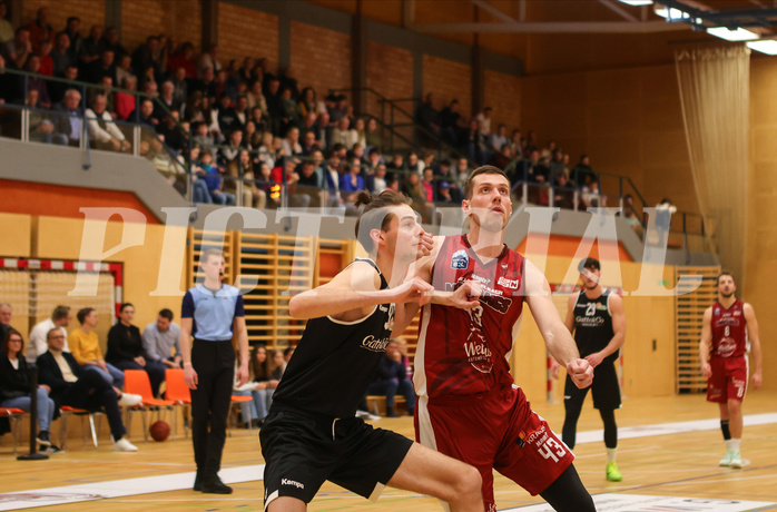 Basketball Zweite Liga 2023/24, Grunddurchgang 19.Runde Mistelbach Mustangs vs. Basket Flames


