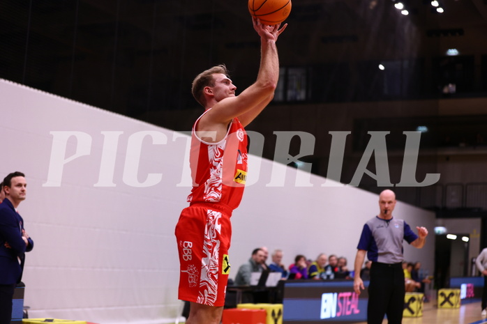 08.12.2024, Graz, Raiffeisen Sportpark Graz, Basketball Superliga 2024/25, Grunddurchgang, Runde 11, UBSC Raiffeisen Graz - Arkadia Traiskirchen Lions