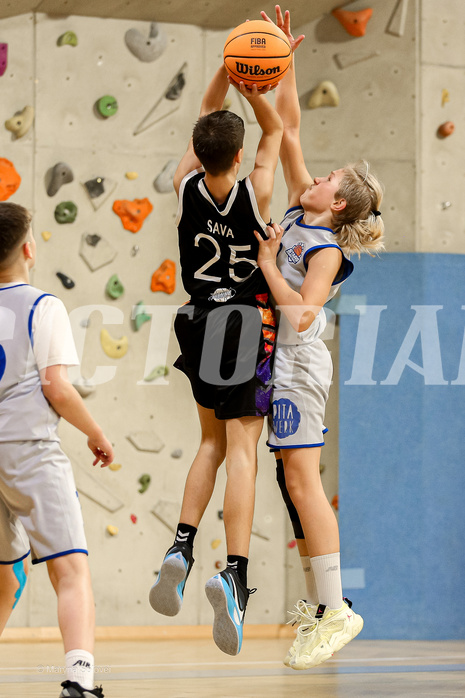 09.03.2025 Österreichischer Basketballverband 2024/25, SLMU14, STARS Basketball vs Vienna United