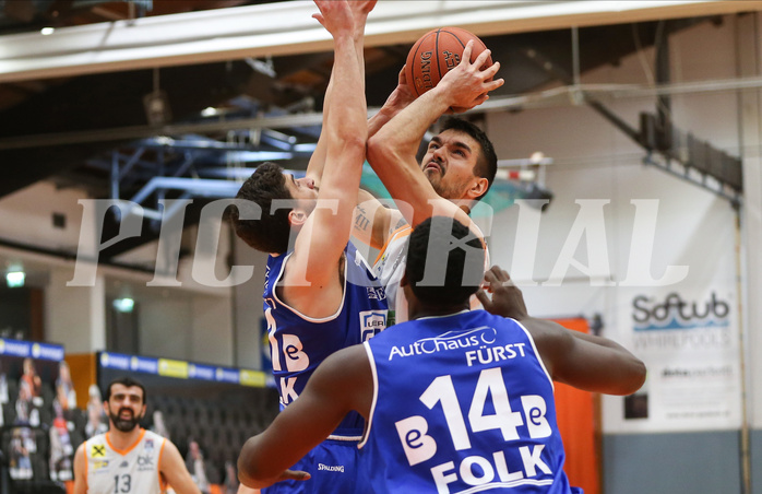 Basketball Superliga 2021/22, 7. Plazierungsrunde Klosterneuburg Dukes vs. Oberwart Gunners


