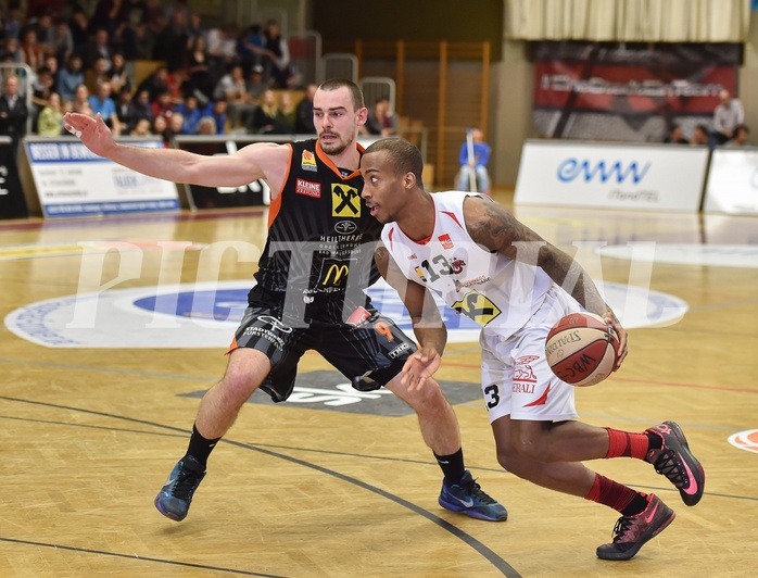 Basketball ABL 2015/16 Grunddurchgang 30.Runde WBC Wels vs F
