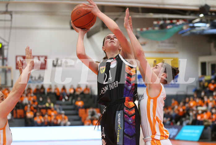 Basketball Damen Superliga 2021/22, Finale Spiel 1 BK Duchess Klosterneuburg vs. Vienna United