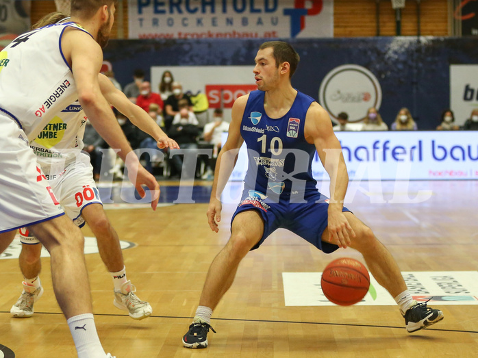 Basketball Superliga 2021/22, Grunddurchgang 11.Runde Gmunden Swans vs. D.C. Timberwolves


