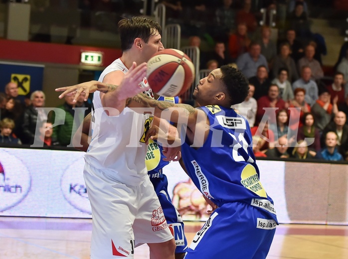 Basketball ABL 2015/16 Grunddurchgang 16.Runde WBC Wels vs Gmunden Swans