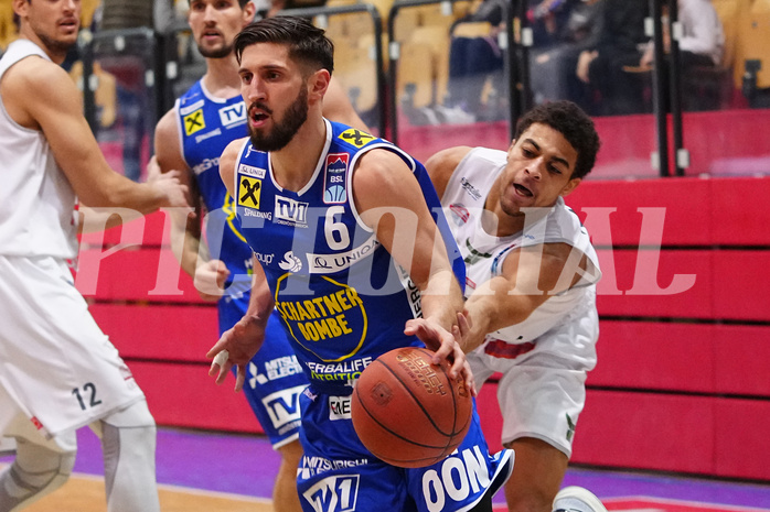 Basketball Superliga 2021/22, Grundduchgang 14.Runde , Kapfenberg vs.Gmunden


