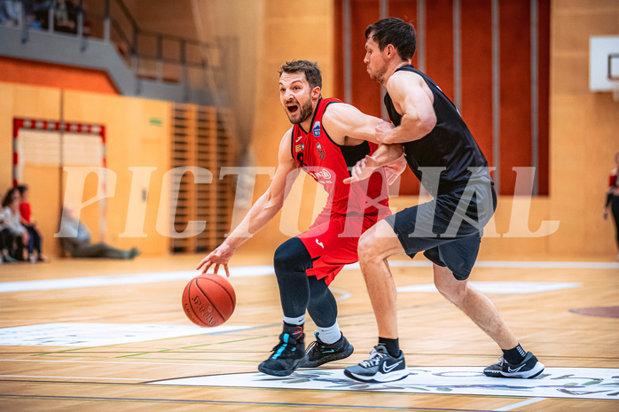 Basketball, Basketball Zweite Liga 2022/23, Playoff Viertelfinale Spiel 3, Mistelbach Mustangs, Wörthersee Piraten, Jan Kozina (8)