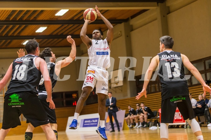 Basketball, 2.Bundesliga, Grunddurchgang 15.Runde, Mattersburg Rocks, Jennersdorf Blackbirds, Royce Woodridge (2)